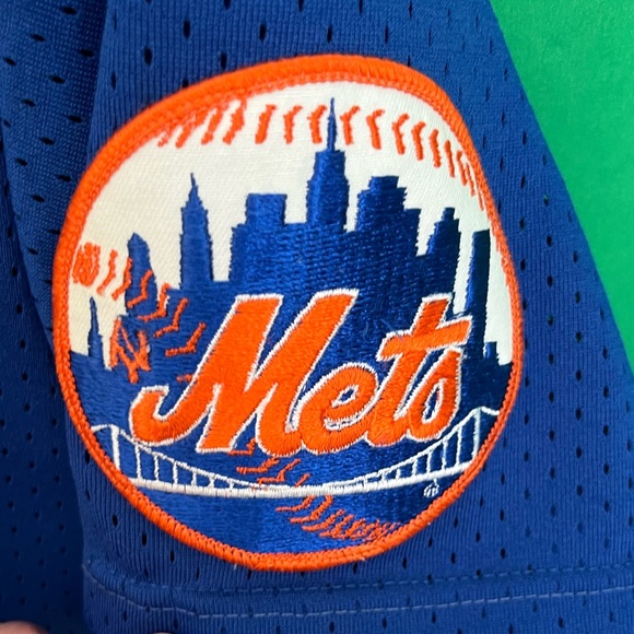 Mets jersey #18, blue adult size large - Picture 5 of 7